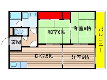 間取図 薬師寺ビルヂング