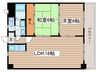 薬師寺ビルヂング 2LDKの間取り
