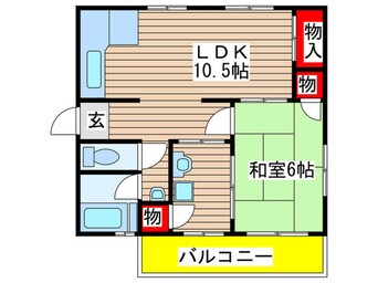 間取図 新尾頭マンション　１棟