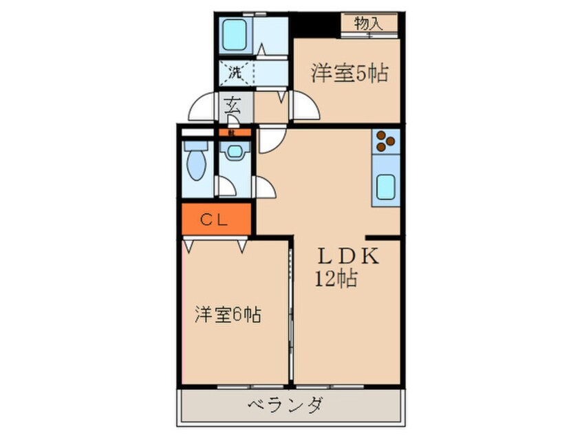 間取図 パラシオン城下