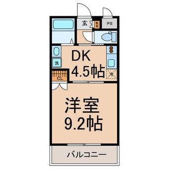 間取図 パラッツォ牛田
