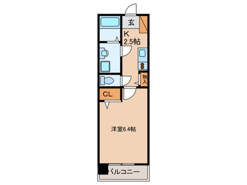 間取図 ｗｉｌｌ Ｄｏ太閤通