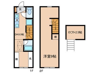 間取図 フィオリ－レ