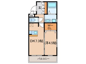 間取図 エクセレンスサンショウⅤ