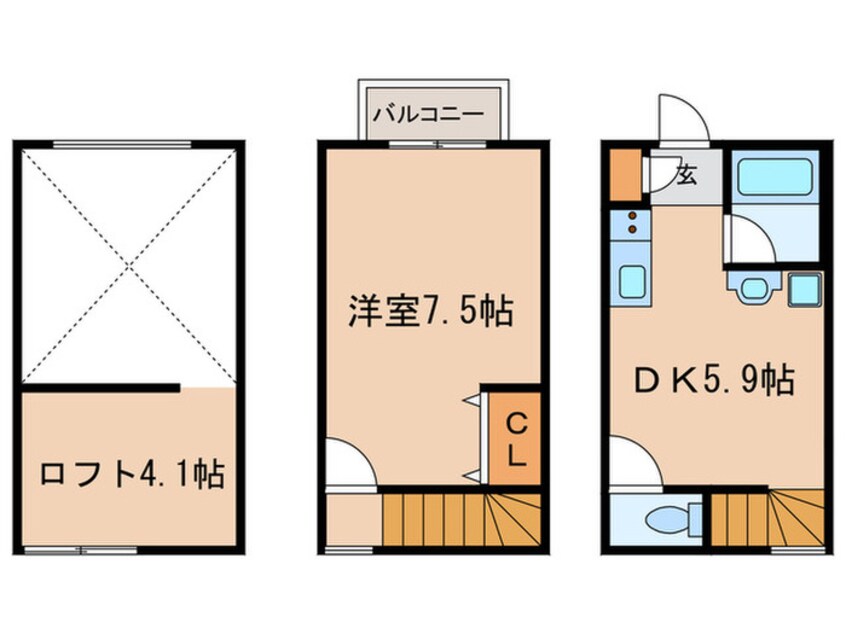 間取図 ルミエール中村公園