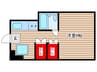 栄ハイホーム(820) 1Rの間取り