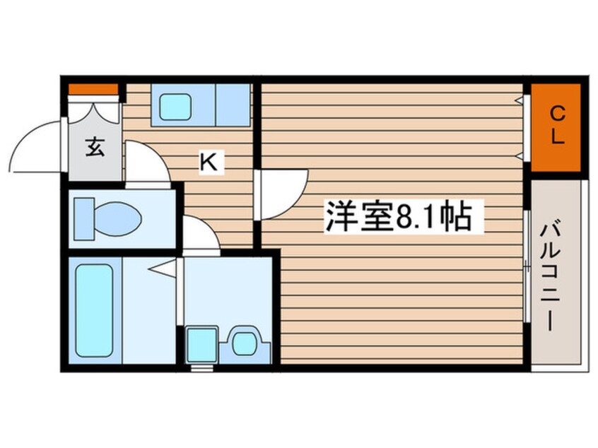 間取図 クレフラスト星崎