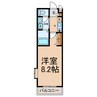 フォレストパーク 1Kの間取り