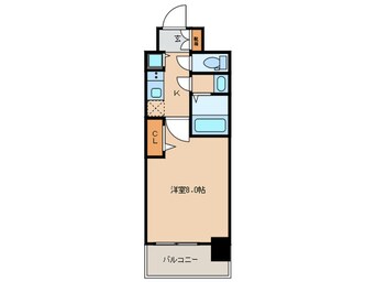 間取図 プレサンスジェネ千種内山