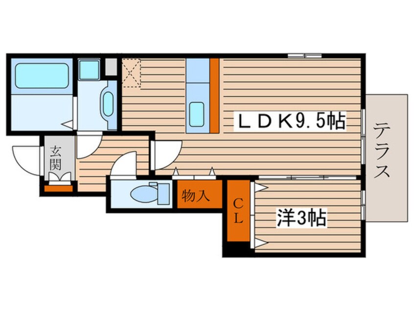 間取図 カメリアＡ棟