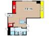 Ｌｉｆｅ　ｉｎｎ桜山（東館） 1Rの間取り
