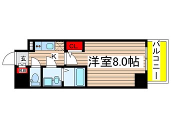 間取図 エスリード栄 THE PARK