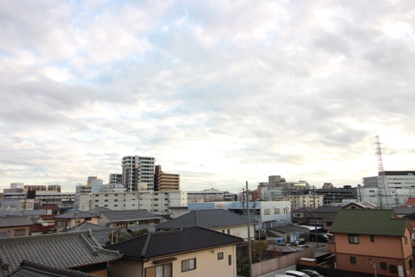 室内からの展望 丸和ビル