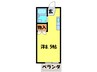 コ－ポ山下 1Rの間取り