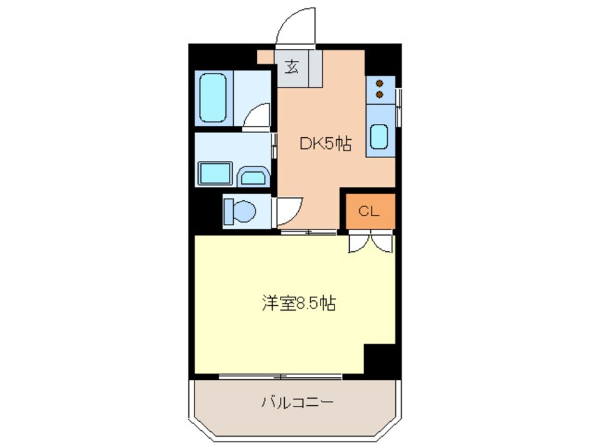 間取図 パティオ新栄