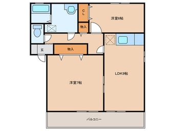間取図 ネオクレストⅡ