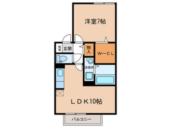 間取図 パルティール