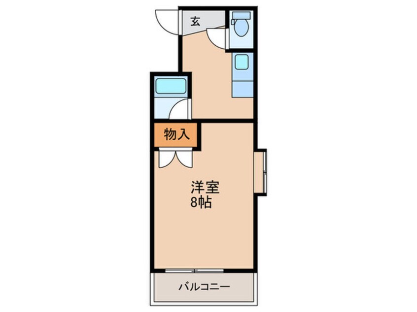 間取図 シャト－栄