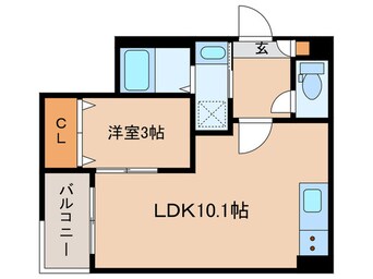 間取図 Jack nishikiⅠ