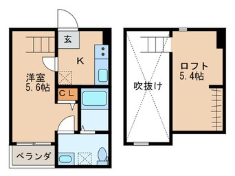 間取図 tres五女子