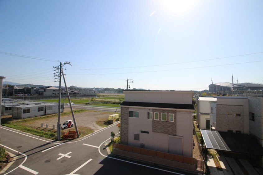 室内からの展望 Ｍ・不動