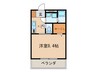 Ｂｌａｎｃ　Ｍａｉｓｏｎ 1Kの間取り