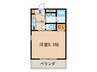 Ｂｌａｎｃ　Ｍａｉｓｏｎ 1Kの間取り