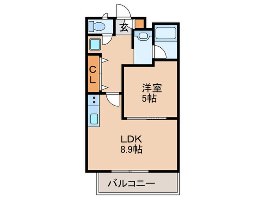 間取図 ジュネス平和が丘