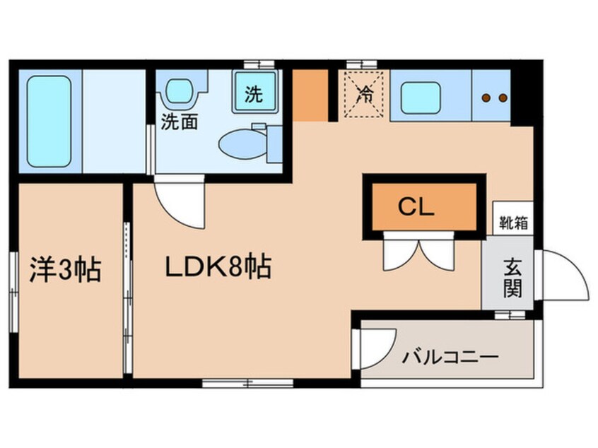 間取図 Bloom烏森