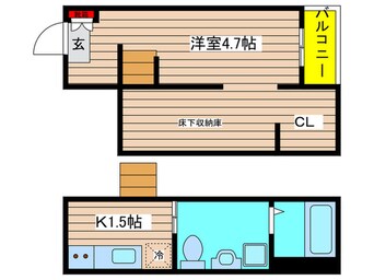 間取図 フレシールＡ