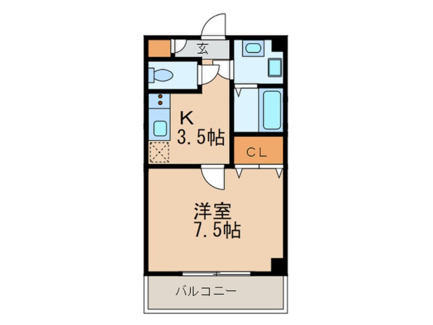 間取図 マシェリ・孫
