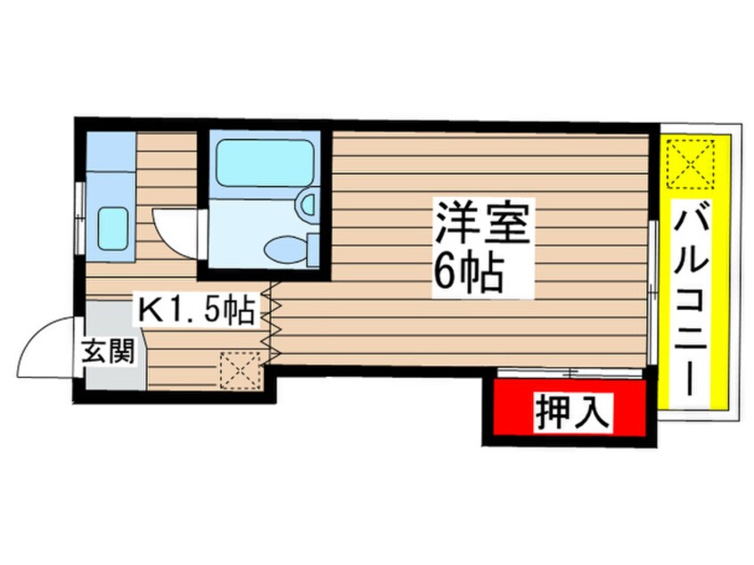 間取図 ファミ－ユ　アイ