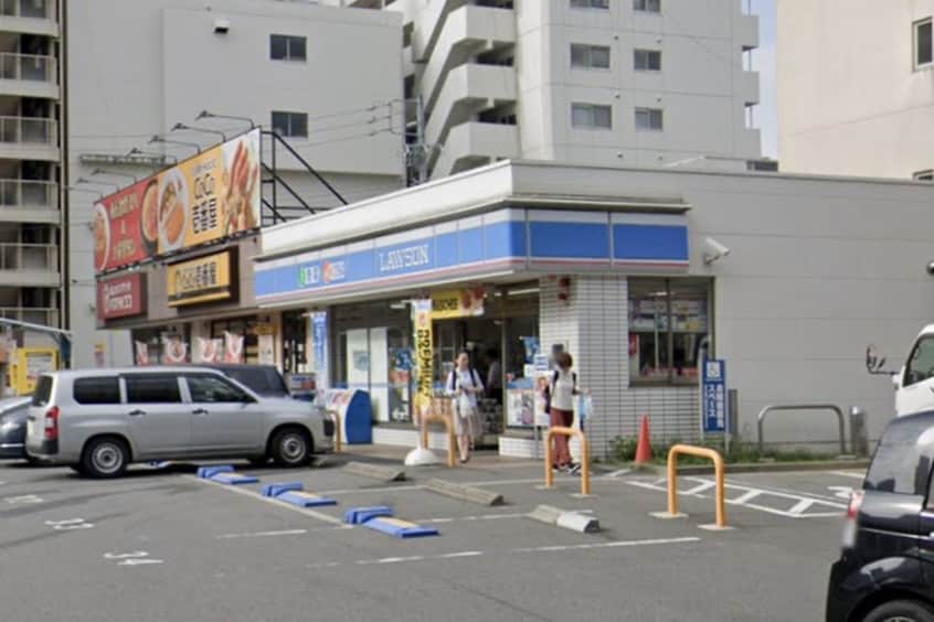ローソン中区丸の内一丁目店(コンビニ)まで87m ﾌﾟﾚｻﾝｽ丸の内雅殿(801)