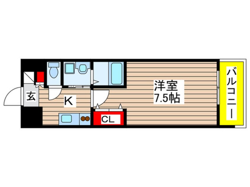 間取図 ベース日比野