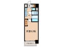ﾌﾟﾚｻﾝｽ名古屋STATIONﾋﾞｼﾞｭ(204)の間取図