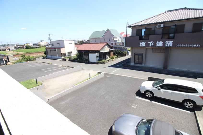 室内からの展望 ジャ－ラ－マ