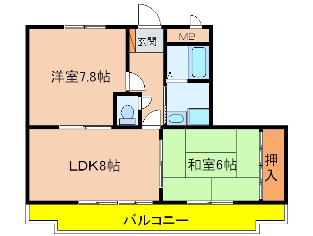 間取り図 サニーシャトー