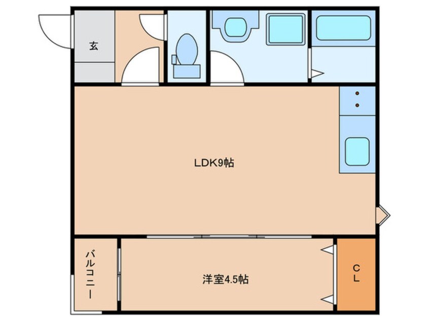 間取図 仮）LECOCON守山Ⅳ