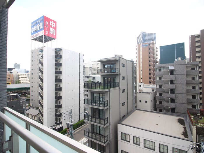 室内からの展望 エルザビル名古屋駅前
