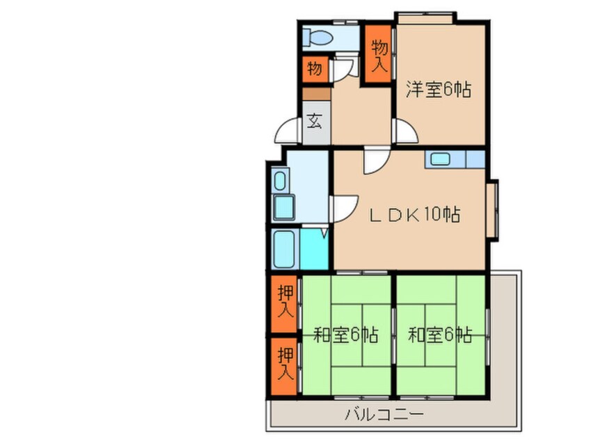 間取図 レヂデンス上条