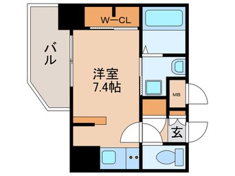 間取図 仮)S-RESIDENCE庄内通駅前curere