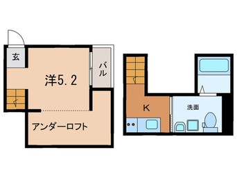 間取図 Alba港栄