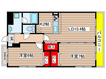 間取図 ソフィア荒池