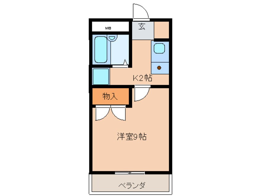 間取図 ガーデンハイツ港陽