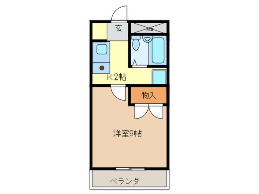 間取図 ガーデンハイツ港陽