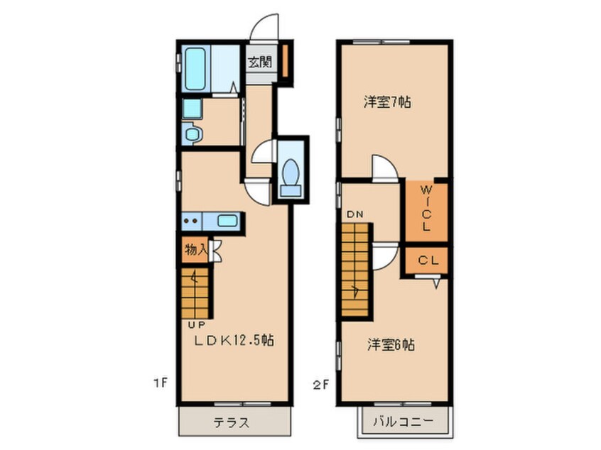 間取図 サン・シエロ