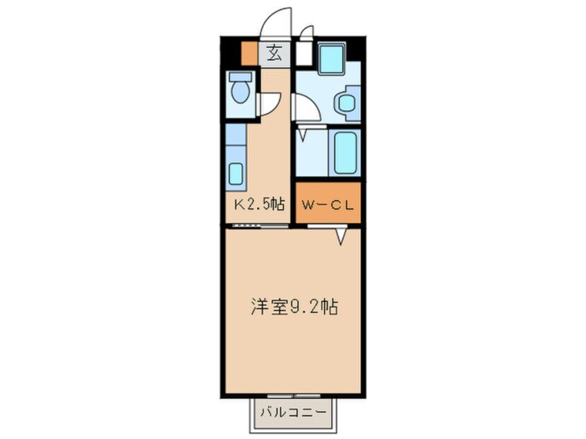 間取図 MOANA