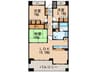 プラウド東山(507) 3LDKの間取り