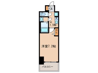 間取図 アドバンス名古屋モクシー(1206)