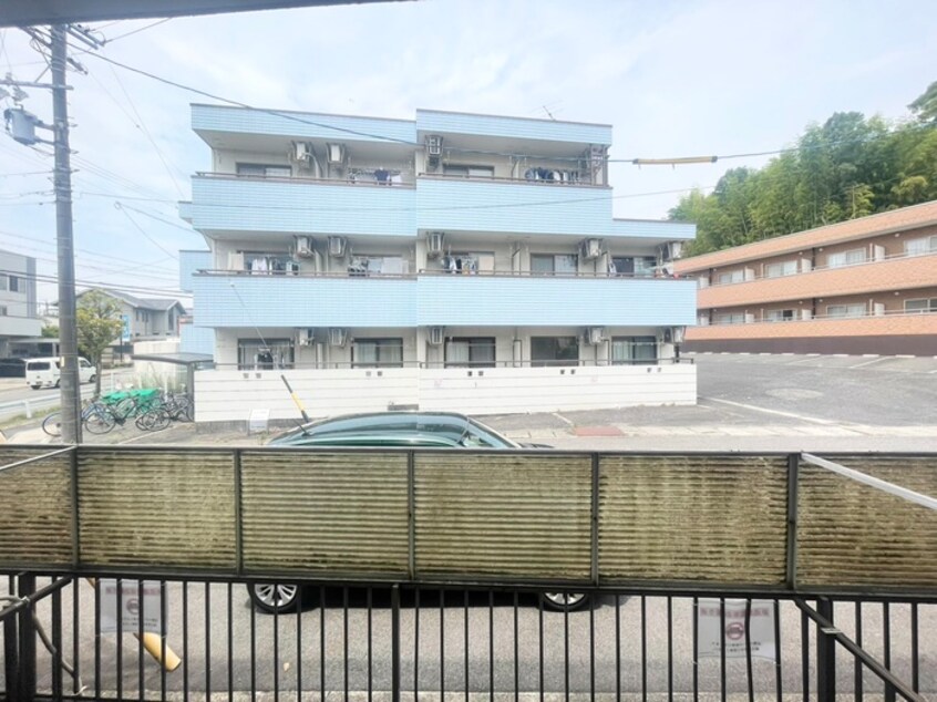 室内からの展望 コ－ポ南大坪